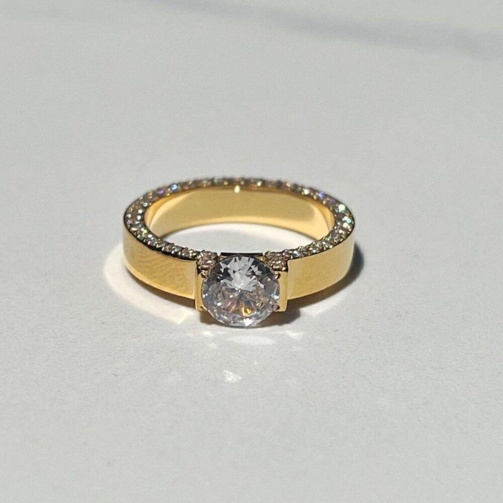 New! “Amelie” Gold Ring